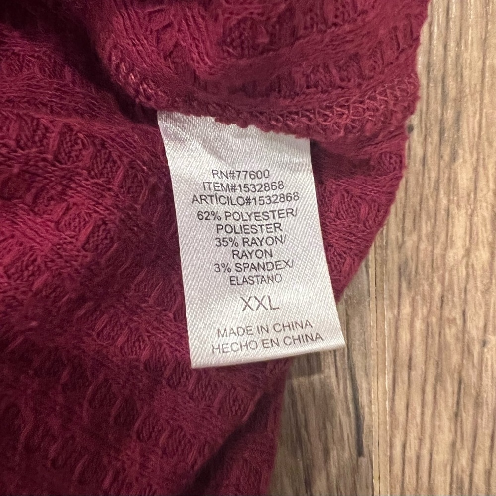 Chaser Women’s Pink Sweatshirt Size XXL - Picture 6 of 6